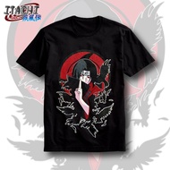 Itachi T-shirt Anime Uchiha Itachi Mangekyo Sharingan / 100%Cotton