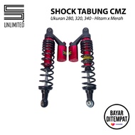 Shockbreaker Tabung CMZ 280 320 340 (HARGA SATU SET) Bebek Supra 125 Karhisma Rx King Blade Revo Meg