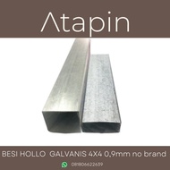 BESI HOLLO / HOLLOW GALVANIS 4X4 0,9mm rangka gypsum plafon