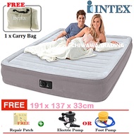 PROMOTION 67768  INTEX Dura Beam Fiber Tech Inflatable Bubble Air Mattress Relax Massage Air Bed Sof