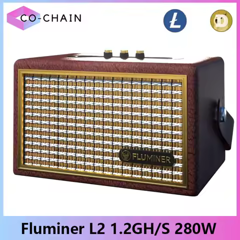 New Fluminer L2 1.2Gh/s Litecoin&Dogecoin Miner 280W 110-240V Support Home Mining Machine BEL LTC DO