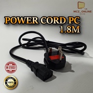 🔥READY STOCK🔥 😎LIMITED TIME OFFER😎PC POWER CORD 👍SUPER HI QUALITY👍 PC POWER CORD MONITOR POWER CORD 