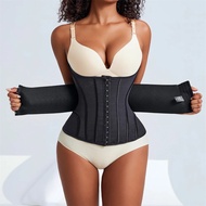 สต๊อกพร้อมส่ง) Womens Corset Restoration Belt and Stylist Bust Lift Waist Trainer Steel Bone Flat Be