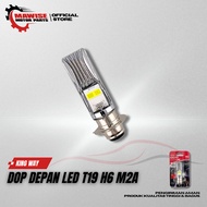 T19 H6 M2A KING WAY LED FRONT DOP - M2A LED MOTORCYCLE LIGHT BULB