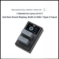 FengBiao LP-E17 Camera Battery Charger Set 950mAh Compatible with Canon R50 R8 R1 M6 Mark2 R10 RP 20
