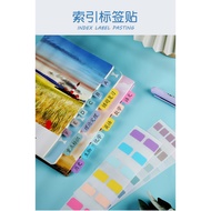 Morandi Index Notes Classification Notes Writing Notes Notes Colorful Fluorescent Stickers Bookmarks