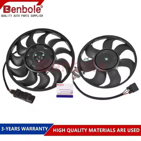 Engine Cooling Fan Assembly For AUDI Q5 A4 B8 S4 RS4 A5 S5 RS5 2.7TDI 3.0TDI 4.2 2008-2016 OE 8K0959