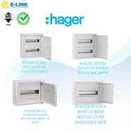 HAGER IU Series Metal Clad Enclosure Box – IU13S / IU18S / IU26S / IU36S (1 ROW / 2 ROW, 13M / 18M /