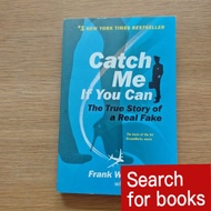 34 English books Catch Me If You Can Second-hand