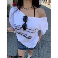 1 Female 220 Off-the-Shoulder Branch Odal Design Sense Gram 40 x Slanted Shoulder T-Shirt 1 Slim @-
