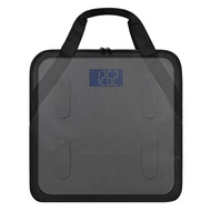 [ootkoqyjt] Body Weight Scale Carrying Bag Weighing Machine Smart Scale Zip Travel Bag