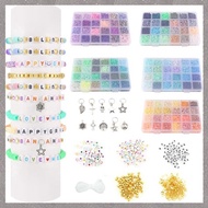 Assorted Polymer Clay Beads Kit for DIY Jewelry Making Handmade Craft for Bracelet Necklace Earrings