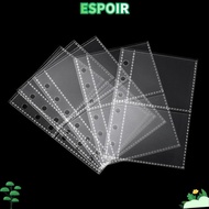 IESPOIRHA Photocard Binder Sheets, A7 Transparent Multiple Pockets Sleeve, PP Acid Free Kpop Photoca