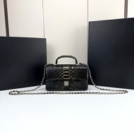[Zivy Boutique] High-Quality Snakeskin Pattern Handbag Chain Shoulder Messenger Bag Dinner Party Dat