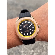 Seiko mods PP nautilus rose gold customade Seikomod seiko modify seikolex