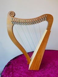 全新 19弦扳鍵豎琴 19 Strings Lever Harp