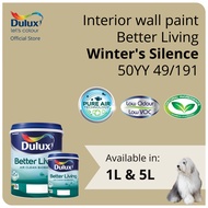Dulux Interior Wall Paint - Winter's Silence (50YY 49/191) (Better Living) - 1L / 5L