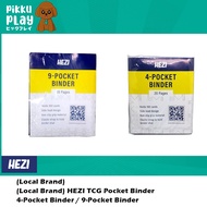 (Local Brand) HEZI TCG Pocket Binder 4-Pocket Binder / 9-Pocket Binder