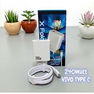 Travel Charger Vivo X Fold 3pro For Type c 240W Fast Charger Casan Vivo Usb C 240W Vivo Charger Casa
