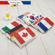Korea Imported morning glory National Flag Mini Note Portable Card Book 75902 English Small Word Boo