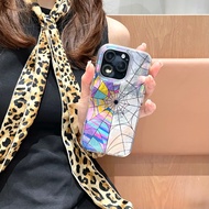 Back Cover For IPhone 13 14 15 16 17 Pro Max Case Glitter Emma Myers Window Flowers Hard Pc Shockpro