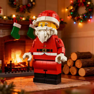 IN STOCK MOC 40820 Up-Scaled Santa Building Block Model Bricks Festival Limited Enlarged Version Toy