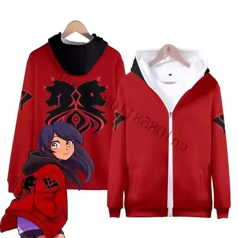 Lyou 2025 Aphmau Hoodies Aaron Zipper Varsity Jacket Merch Zip Printed Sweatshirt Women Men Cosplay 