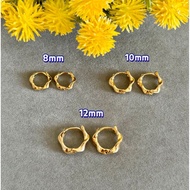 Gypsy titanium earrings