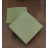box, packaging box, earring box, Box, packaging, jewelry storage (green)