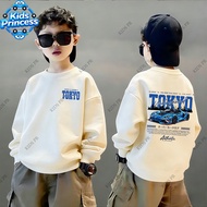 (24-Hour Delivery) New Product 2026 kids Round Neck Long Sleeve Shirt Vintage 1 Canvas Pot W574
