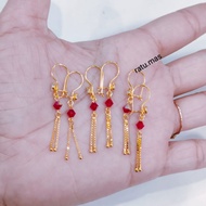 925 Silver Plated Gold Plated Adult Jurai Earrings