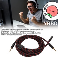 YRBWDYZDH Chat Link Cable, 270cm/8.9ft Plug and Play Chat Adapter Cable, Flexible 3.5mm Audio Cable 