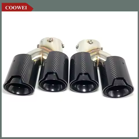 1Set Exhaust Tips for BMW G20 G21 G22 G23 G26 G28 G42 M240i M330i M340i M440i M Sport Carbon Fiber M