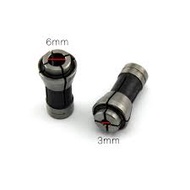 Collet Chuck 6mm and 3mm for Air Die Grinder Air Tool Polishing Sanding Mesin Porting Tool Mesin Kor