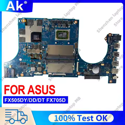 FX505DT Laptop Motherboard For ASUS TUF Gaming FX95D FX505DD FX705DT FX505D FX505DY Mainboard W/ R3 