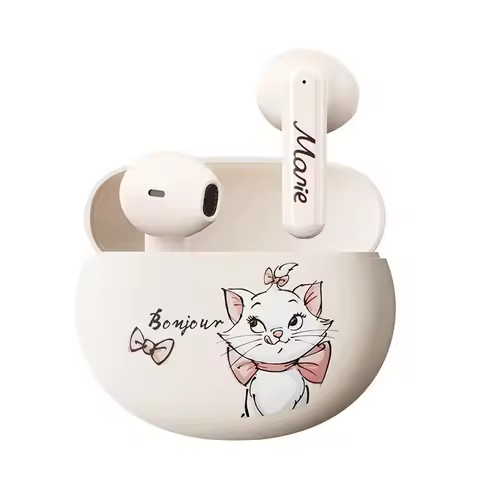 Cartoon Earphones Bluetooth 5.4 Wireless Cartoon HIFI Stereo Gaming Headset Noise Reduction Headphon
