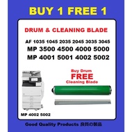 OPC Drum [FREE Cleaning Blade] for Ricoh MP 4000 5000 4001 5001 4002 5002 3500 4500 | Charger roller