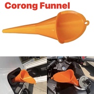 FUNNEL CORONG // MOTORCYCLE CAR FUNNEL OIL FILLING CORONG PETROL Oil Funnel Petrol Funnel/ Plastic F