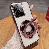 For Realme GT 7T GT7 GT 7 RealmeGT7 T GT7 Realme GT7T 4G 5G 2025 Plating Holder Casing Plating Bling