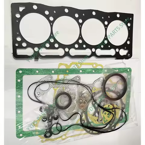 Full Gasket Kit For Kubota V1505 Overhaul Rebuild Kit Engine Parts Cylinder Head Gasket