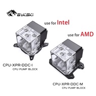 BYKSKI Pump+CPU Block Reservoir Combo use for AMD RYZEN 3600 AM3 AM4 /INTEL1151 1150 X99 2011 PWM Ra