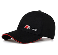 Mũ Lưỡi Trai logo Audi A4 A6 A8 Sline 100% Cotton Màu Trơn Thêu Chữ logo cho xe hơi ô tô Thời Trang 