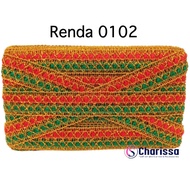 Lace 0102 gold lace 3 cm wide gold lace combination lace/ +/ - 18 meters medium lace/