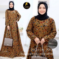 Promo Dolpie Maxi Dress Jumbo diana denim premium gamis muslim dress t