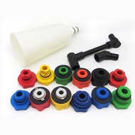 15pcs Engine Oil Filling Set Car Topping Up Engine Oil Funnel Spillproof Filter Fits for Audi EA888 