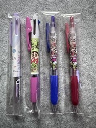 斑馬牌蠟筆小新聯乘 uni jetstream  多色筆 三色筆 原子筆 中性筆 Pentel