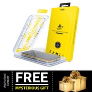 iPhone 16 / 15 / 14 [ Pro Max / Pro / Plus ] Hoda Tempered Glass Screen Protector  ( Dust Free Helpe