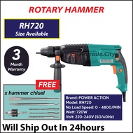 ROTARY HAMMER RH720-720W/RH850-850W/RH1050-1050W / POWER ACTION