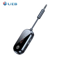 Bluetooth-Compatible Transmitter Receiver 3.5mm AUX Low Latency Airplane Bluetooth-Compatible 5.4 Ad