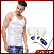 JEJE MEN'S WHITE SINGLET UNDERSHIRT